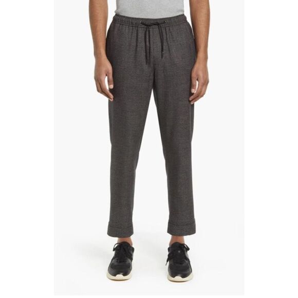 Open Edit Men's Unisex E-Waist Houndstooth Plaid Stretch Pants Size 2XL - Picture 1 of 16